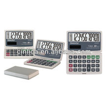 Calculatrice pliable / calculatrice solaire à bas prix à 10 chiffres à deux chiffres JS-2010T